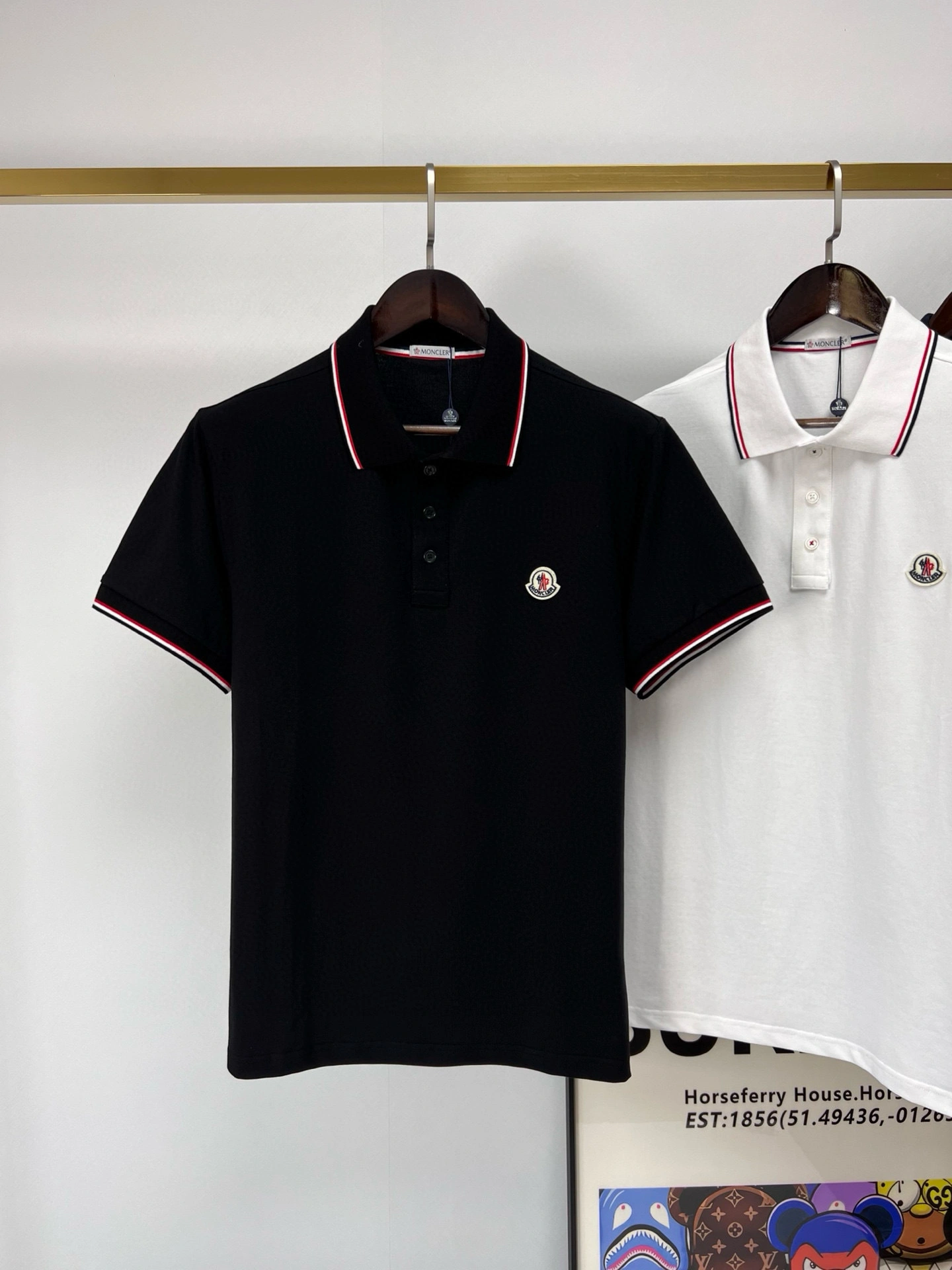&wg.luxury- 7o9385r polo Cotton 5colour item:E-F501C1107-5